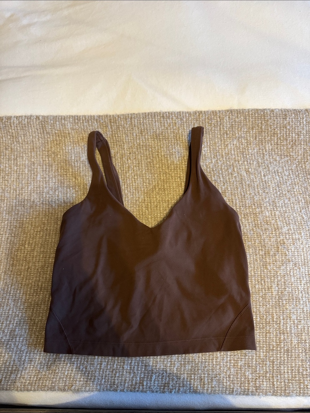 lululemon athletica Chocolate Brown Align Tank